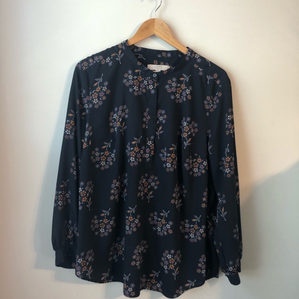 LOFT Spring Long Sleeve Top